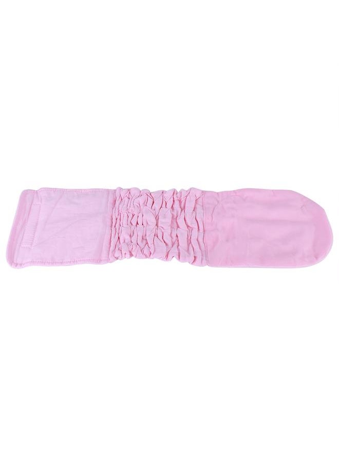 Thoraya Adjustable Baby Belly Band Infant Belly Protector Soft Bellyband Navel Guard Girth BeltPink  - Image 4
