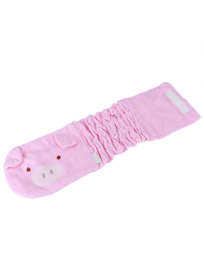 Thoraya Adjustable Baby Belly Band Infant Belly Protector Soft Bellyband Navel Guard Girth BeltPink  - Image 3
