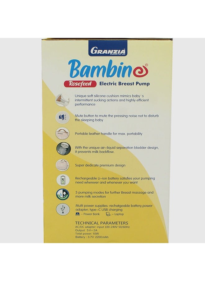 Granzia Granzia Bambino Rosefeed Electric Breast Pump  - Image 3