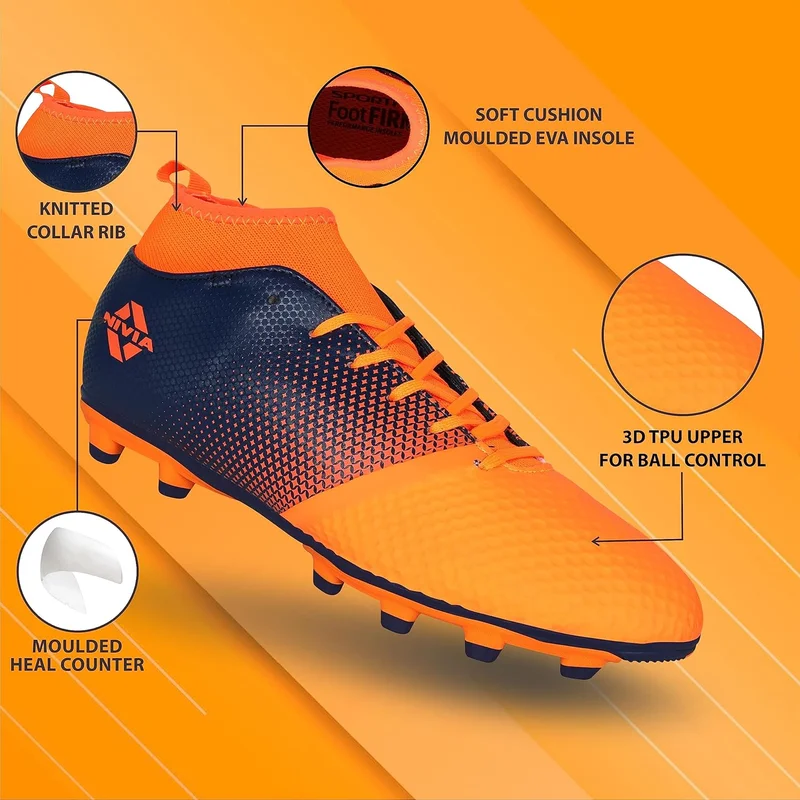 نيفيا Nivia Ashtang Football Studs - Orange