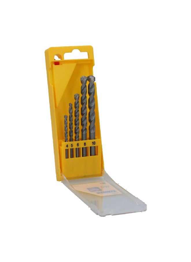 DEWALT 5-Piece SDS Plus Masonry Drill Bit Set Grey 15.6 x 1.6 x 5.6 cm DT6952-QZ  - Image 3