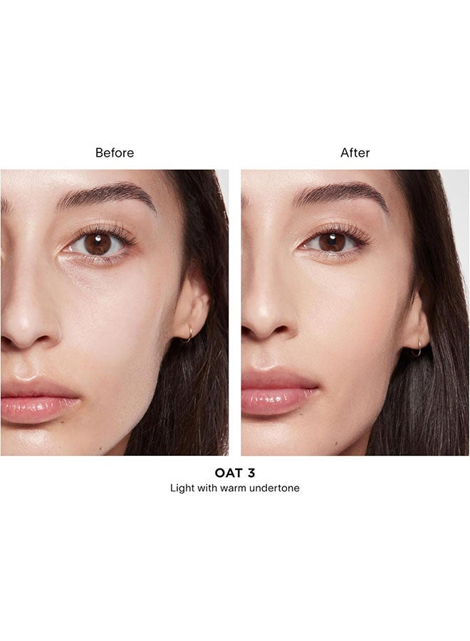 أورجلاس Vanish Airbrush Concealer, تغطية كاملة للعيوب, البقع والدوائر المظلمة, خفيفة الوزن والمقاومة للماء لمظهر هوائي طبيعي, مناسبة للبشرة الحساسة, الشوفان - Image 3