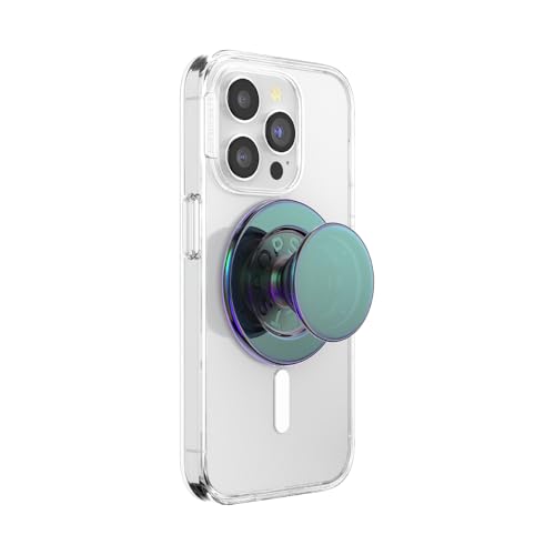 PopSockets Phone Grip for MagSafe with Kickstand, Magnetic Stand, Swappable Top, Secure Hold for iPhone MagSafe Cases, Phone & Tablet Grip - Nightshade - Image 1