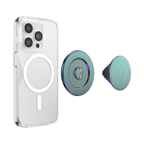 PopSockets Phone Grip for MagSafe with Kickstand, Magnetic Stand, Swappable Top, Secure Hold for iPhone MagSafe Cases, Phone & Tablet Grip - Nightshade - Image 3