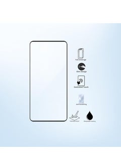 يويو تيك واقي شاشة لهاتف Samsung Galaxy A35 5G 6.6 بوصة بتغطية كاملة من الزجاج المقسى  - Image 4