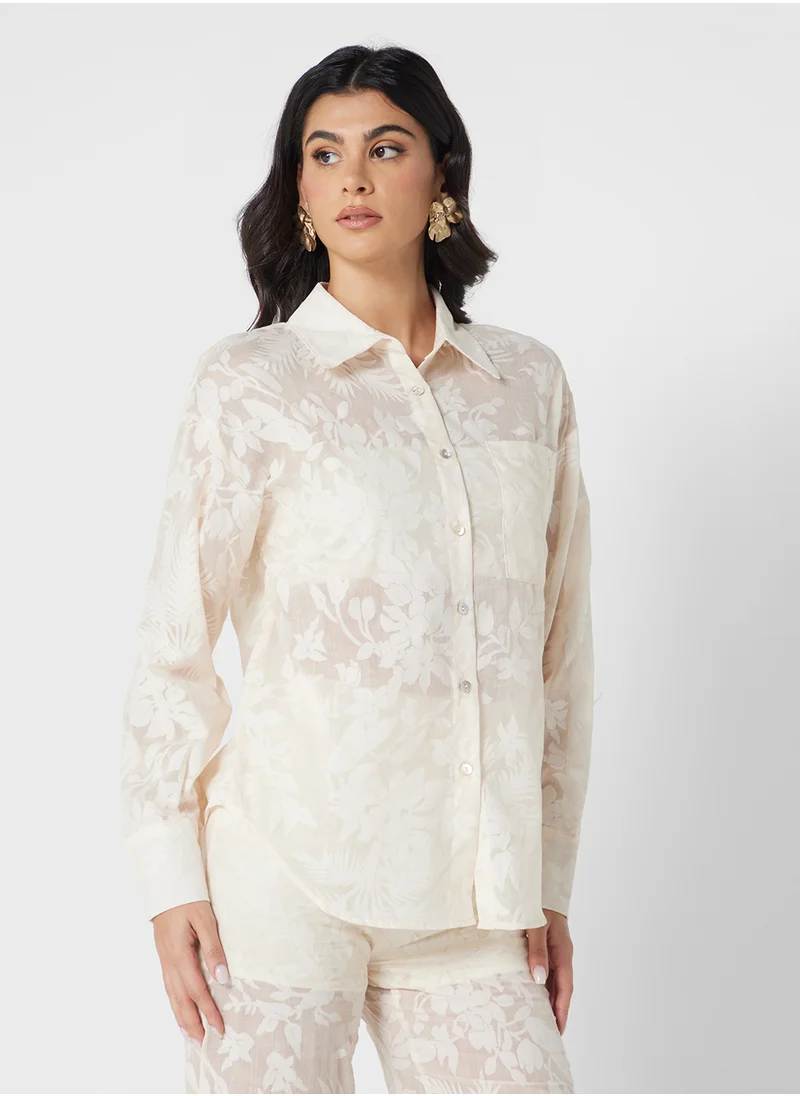 ELLA Burnout Top & Pant Set