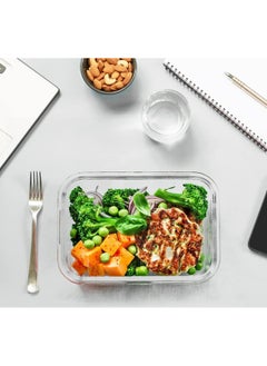 HOPHOP Premium 30-Piece Glass Food Storage Containers Set - Upgraded Snap Locking Lids  - Image 2