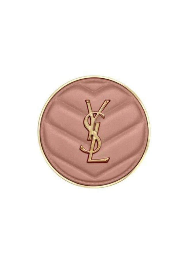 Yves Saint Laurent YSL Make Me Blush 24H Buildable Blurring Powder Blush 12 Nocturnal Nude – Long-Lasting Soft-Focus Matte Powder Blush - Image 2