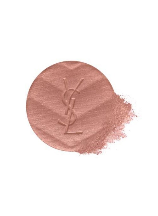 Yves Saint Laurent YSL Make Me Blush 24H Buildable Blurring Powder Blush 12 Nocturnal Nude – Long-Lasting Soft-Focus Matte Powder Blush - Image 3