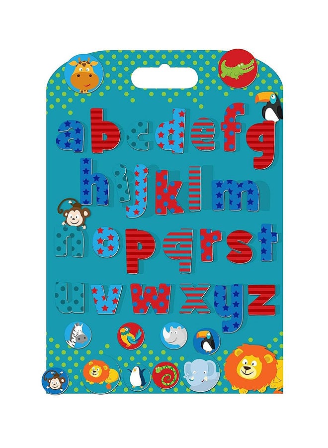 Fiesta Crafts الحيوانات البرية ملصقات الأبجدية - Image 2