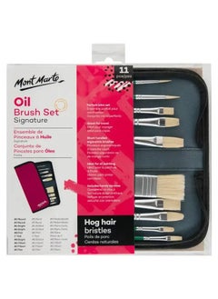Brush Set in Wallet Oil - 11PC