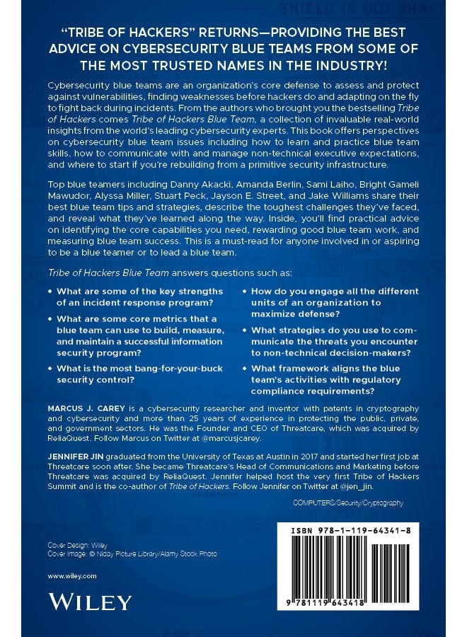Tribe of Hackers Blue Team: Tribal Knowledge from the Best in Defensive Cybersecurity - Image 2