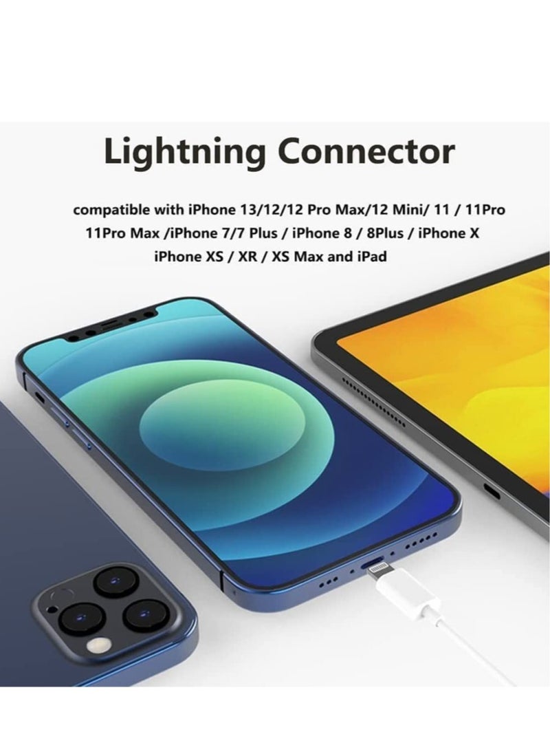 ELTRAZONE - Compatibility Apple Earbuds with Lightning Wired Headphones [Apple MFI Certified], iPhone Lightning Connector, Compatible with iPhone 13/12/SE/11/XR/XS/X/7/7 Plus /8/8Plus, Supports All iOS Systems， - Image 1