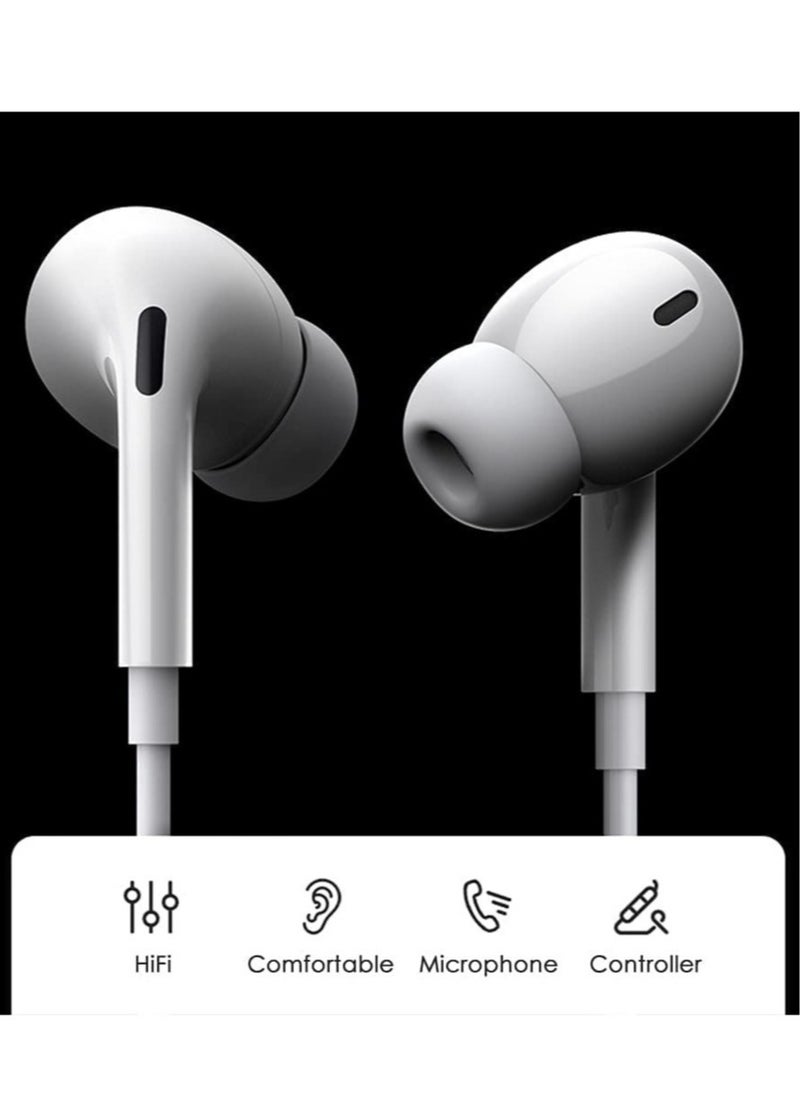 ELTRAZONE - Compatibility Apple Earbuds with Lightning Wired Headphones [Apple MFI Certified], iPhone Lightning Connector, Compatible with iPhone 13/12/SE/11/XR/XS/X/7/7 Plus /8/8Plus, Supports All iOS Systems， - Image 1