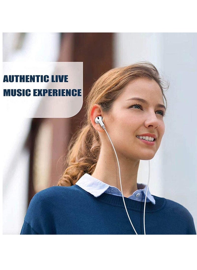 ELTRAZONE - Compatibility Apple Earbuds with Lightning Wired Headphones [Apple MFI Certified], iPhone Lightning Connector, Compatible with iPhone 13/12/SE/11/XR/XS/X/7/7 Plus /8/8Plus, Supports All iOS Systems， - Image 1
