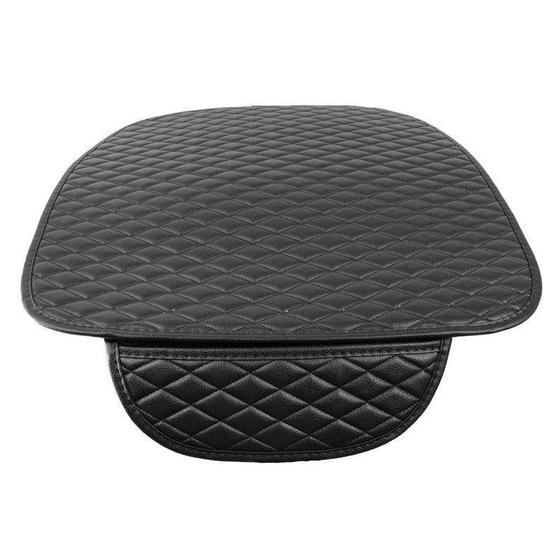 BAGILO Car Seat Mat Vehicle Seat Cover Car Seat Cushions Front Single Seat Cover (Pack of 01) (Front Seat Black) - Image 2