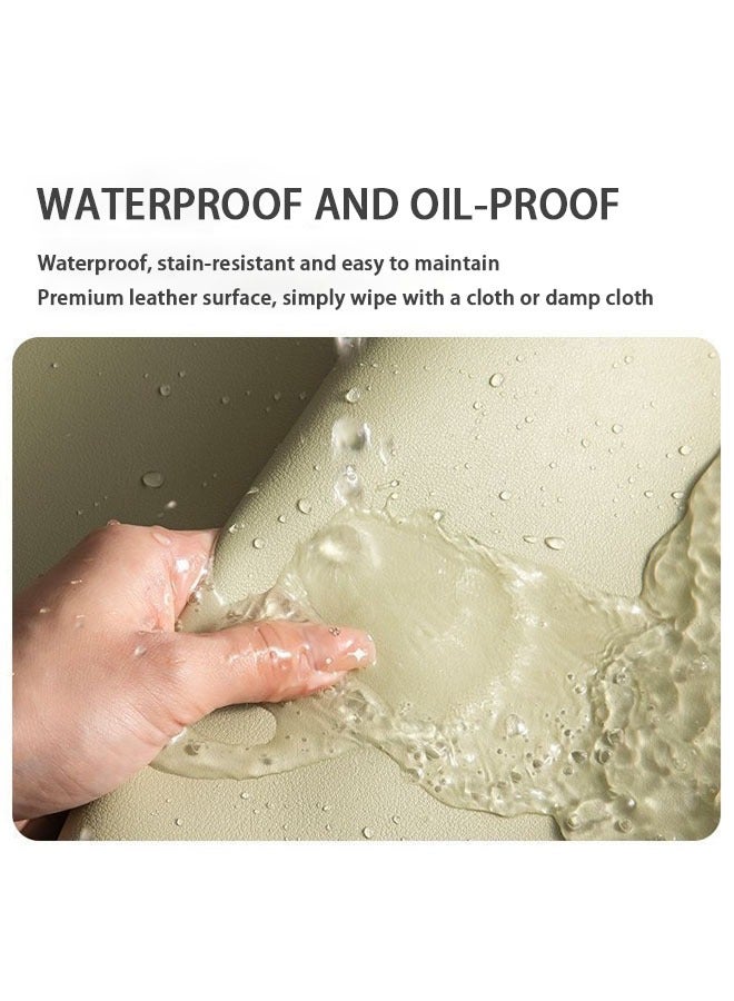 Professional Leather Gaming Mouse Pad 60*30cm, Heat-Insulated And Waterproof Desk Mat, Portable Laptop Mouse Pad, Can Be Used For Laptops, Computers, Desktops - Image 4