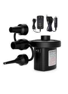 Jasonwell Jasonwell Electric Air Pump Portable Quick-Fill AC DC Inflator Deflator Pump for Air Mattress Inflatables Pool Floats Water Toy Raft Bed Boat Pool Toy with Nozzles 110-240 V  - Image 1