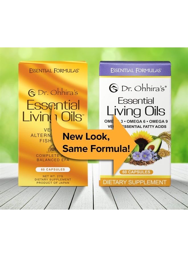 essential formulas Dr. Ohhira's Vegan Omega 3, EFA and Fish Oil Alternative, 60 Capsules - Image 4