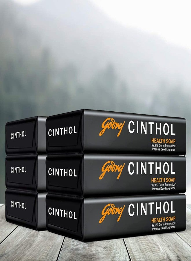 Cinthol Health+ Bath Soap, 100g (Pack of 6) - 99.9% Germ Protection & Insta Deo Fragrance - Image 2