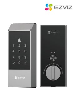 EZVIZ EZVIZ DL04 Smart Door Lock Smart Lock - Bluetooth & Wi-Fi Enabled, Multi-Method Keyless Entry, Remote Control, Anti-Tamper Alerts, Easy Installation - Ideal for Home Security  - Image 1