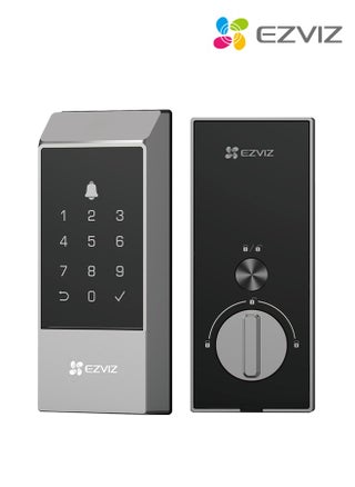 EZVIZ DL04 Smart Door Lock Smart Lock - Bluetooth & Wi-Fi Enabled, Multi-Method Keyless Entry, Remote Control, Anti-Tamper Alerts, Easy Installation - Ideal for Home Security - pzsku/Z6EFEC24781003284A683Z/45/1746199920/c8641ae6-2b36-4f76-b6e5-5293e4a1f832