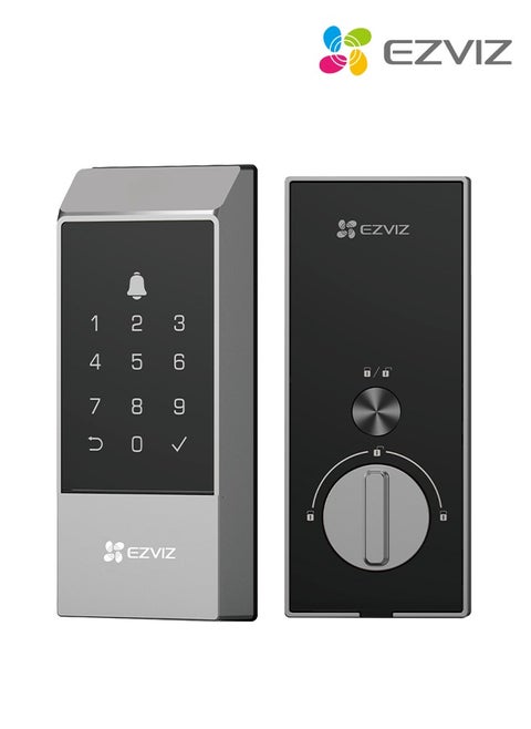 EZVIZ DL04 Smart Door Lock Smart Lock - Bluetooth & Wi-Fi Enabled, Multi-Method Keyless Entry, Remote Control, Anti-Tamper Alerts, Easy Installation - Ideal for Home Security