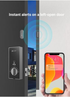 EZVIZ EZVIZ DL04 Smart Door Lock Smart Lock - Bluetooth & Wi-Fi Enabled, Multi-Method Keyless Entry, Remote Control, Anti-Tamper Alerts, Easy Installation - Ideal for Home Security  - Image 4