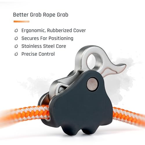 Pelican Rope ProClimb Arborist Lanyard by Pelican Rope – 1/2 in x 10 ft Polyester, Steel Snap Hook, Adjustable, High Visibility, ANSI/OSHA Certified for Work Positioning, Made in The USA - Image 3