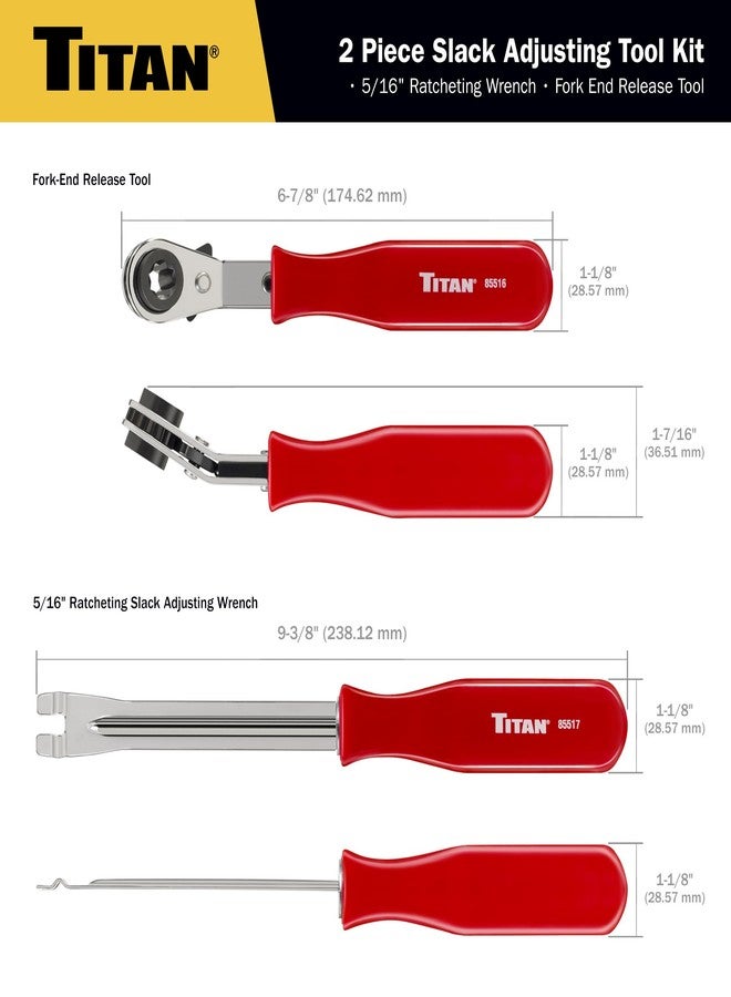 Titan 85512 2-Piece 5/16-Inch Slack Adjusting Tool and Wrench Set - Image 5