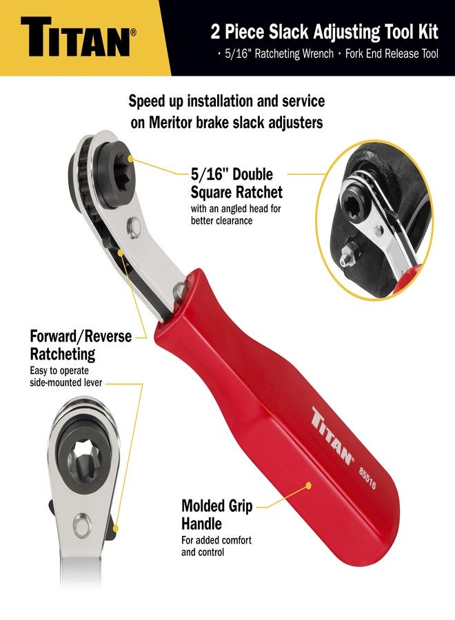 Titan 85512 2-Piece 5/16-Inch Slack Adjusting Tool and Wrench Set - Image 4