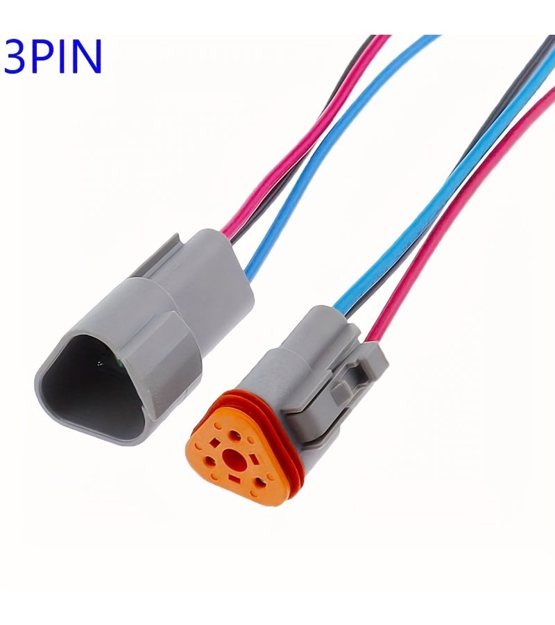 DT Connector Automotive Plug 8P Male Female Wiring Harness Wire Terminal Block - Image 4