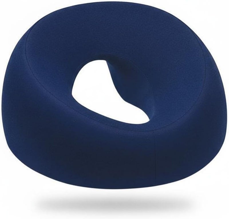 Massage Table Face Pillow Removable Washable Cover Memory Foam Face Cradle Headrest Cushion for Beauty Salon, Gray, Standard - Image 1