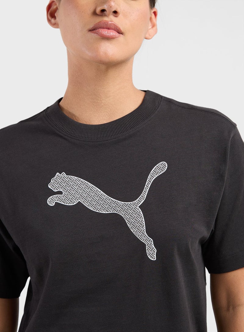 PUMA Her Graphic T-Shirt - Image 3