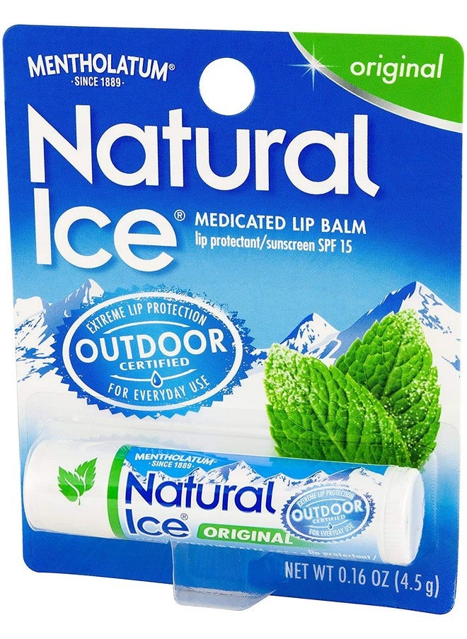 Natural Ice Medicated Lip Protectant/Sunscreen Spf 15 Original 48 Ea  - Image 2