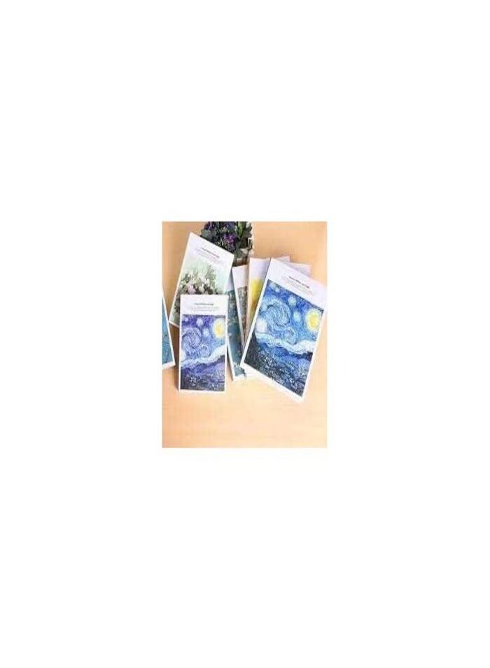 فان جوخ اسكتش بوك اشكال فان جوخ 128 ورقة 1 قطعة مفاس A4 ورق ابيض