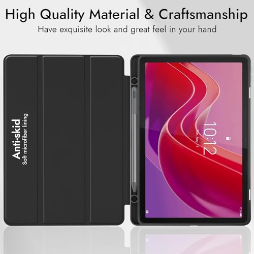 Robustrion Cover for Lenovo Tab M11 Cover Case, Flip Cover with Pencil Holder for Lenovo Tab M11 Tablet 11 inch [ Auto Sleep Wake Support] - Marble Green - Image 5