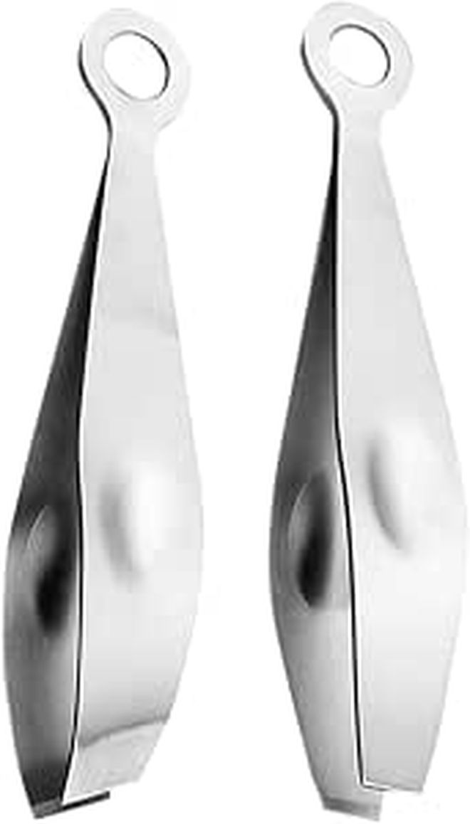 Amosfun 2 Pieces Hair Plucking Jacket Set Goose Tweezers For Cooking Kitchen Portable - Image 1