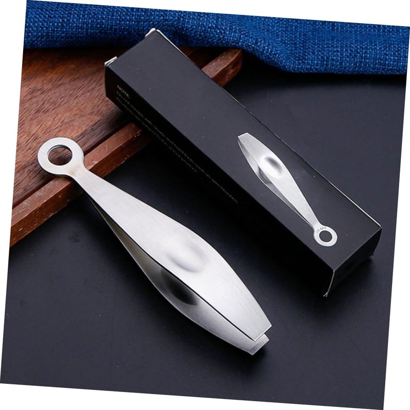 Amosfun 2 Pieces Hair Plucking Jacket Set Goose Tweezers For Cooking Kitchen Portable - Image 5