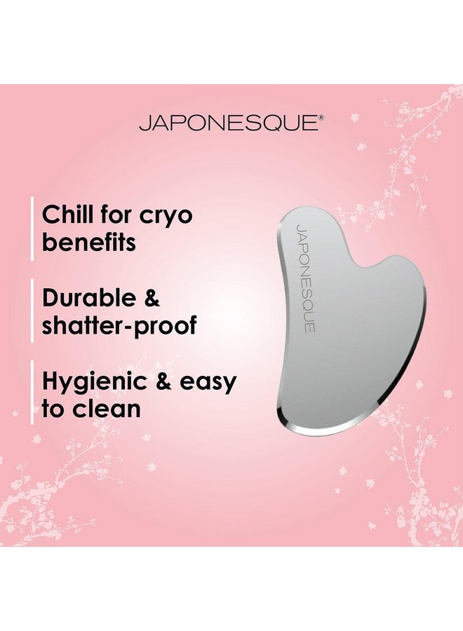 جابونيسك أداة يابانية للعناية بالبشرة، أداة تدليك الوجه على شكل حرف V لتصريف الليمف، وتدليك الوجه، وتخفيف التوتر وتحسين امتصاص منتجات العناية بالبشرة - Image 4