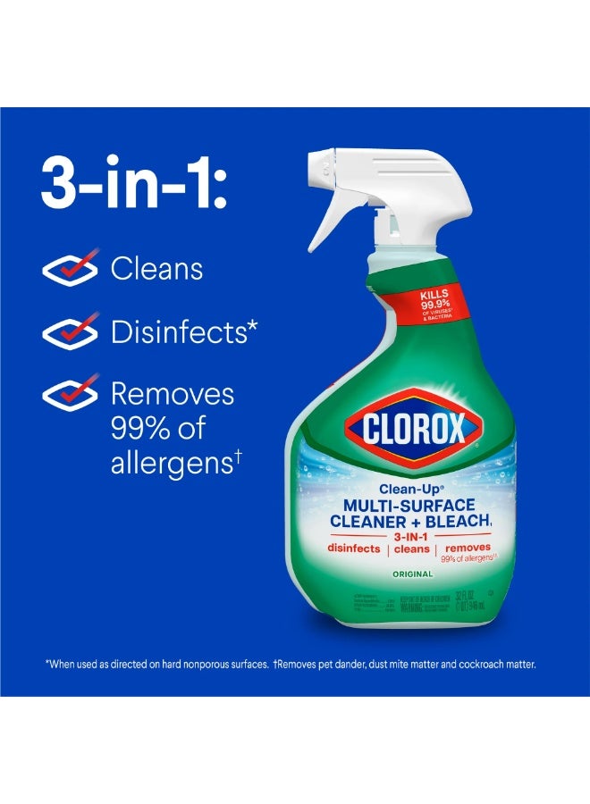 كلوركس منظف ​​متعدد الأسطح كلين أب مع مبيض أصلي 946 مل - Image 2