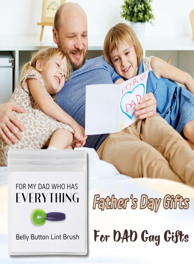 SELORY Christmas Funny Gifts for Dad,Gag Dad Gift,Dad Gifts from Daughter Son,Joke Gift,Belly Button Brush - Image 5