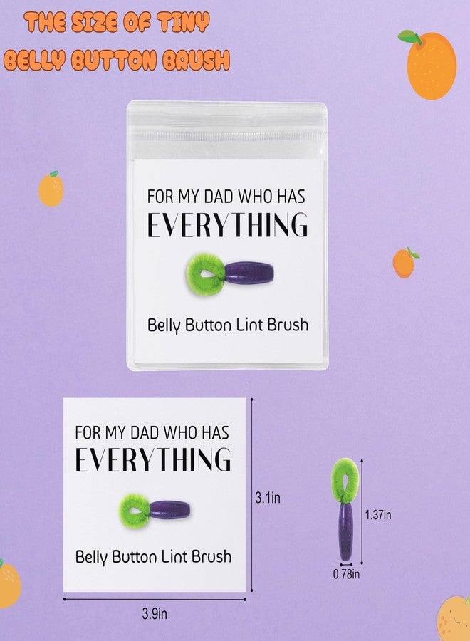SELORY Christmas Funny Gifts for Dad,Gag Dad Gift,Dad Gifts from Daughter Son,Joke Gift,Belly Button Brush - Image 2