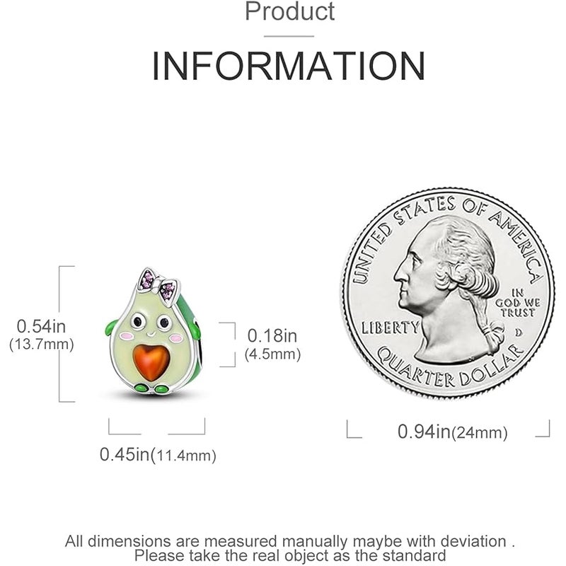 Hapour 925 Sterling Silver Charms for Bracelets Necklace European Jewelry Pendant Beads Charm Birthday Gift for Women Girls Mom Daughter - Image 4