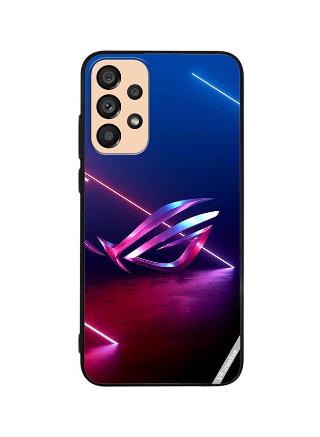 VR CREATIVE Protective Case Cover For Samsung Galaxy A72 Republic Of Gamers Logo Design Multicolour - Image 1