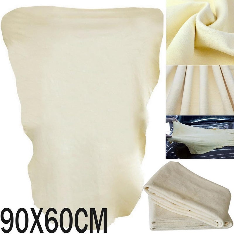 VANANA Real Leather Chamois Cleaning Cloth - Image 2