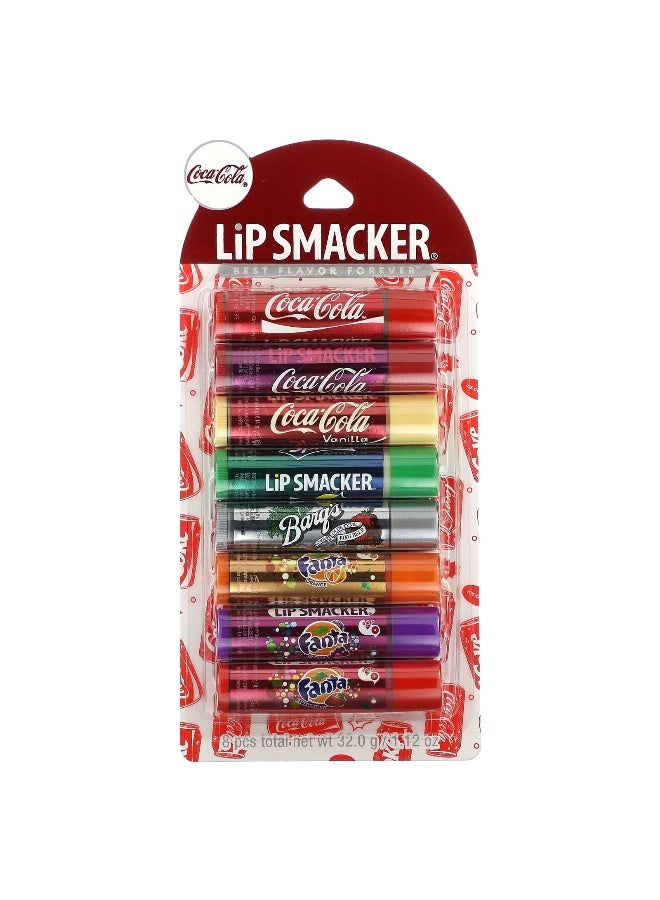 LIPSMACKER Lip Smacker, Coca-Cola, Lip Balm, Assorted, 8 Pack, 0.14 oz (4 g) Each - Image 2