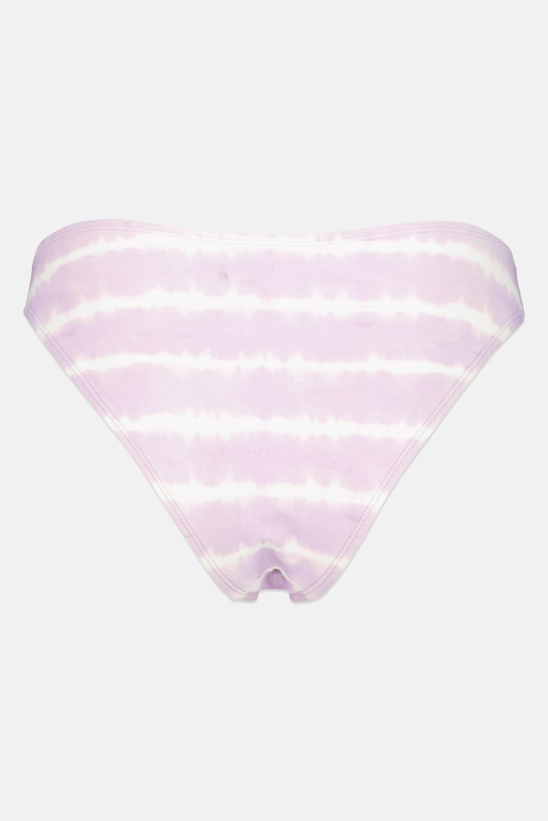 NEW LOOK Women Tie Dye  High Leg Bikini Bottom, Multicolor - Image 2