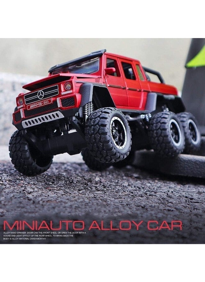 TOY GARDEN 1:22 Off-Road Pickup Model Car – Zinc Alloy Pull-Back Toy with Sound & Light | Gift for Kids & Adult Collectors  - Image 3