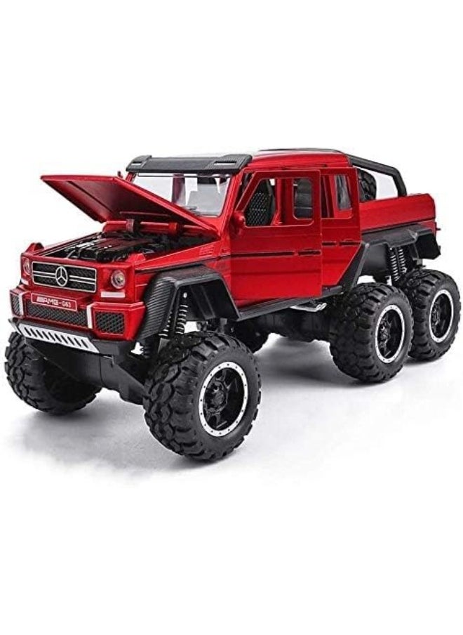 TOY GARDEN 1:22 Off-Road Pickup Model Car – Zinc Alloy Pull-Back Toy with Sound & Light | Gift for Kids & Adult Collectors  - Image 1